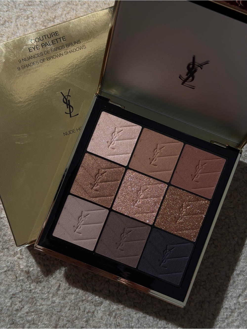 BNIB YSL Nude Hours Couture Eye Clutch Palette Limited Edition